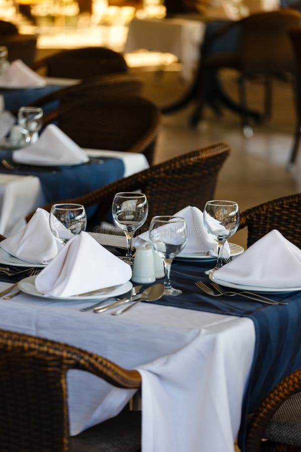 Table at restaurant stock photo. Image of restaurant 34594246