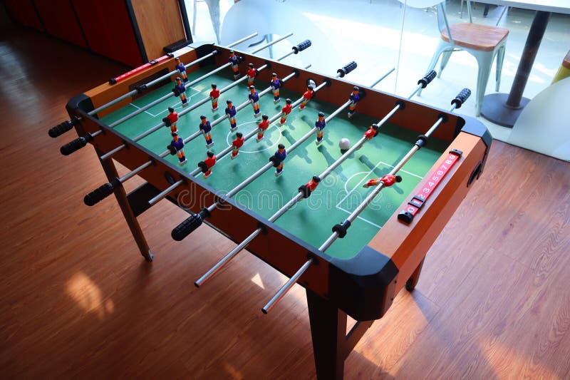 Table soccer game. no people. Miniature games stock images, royalty-free photos and pictures