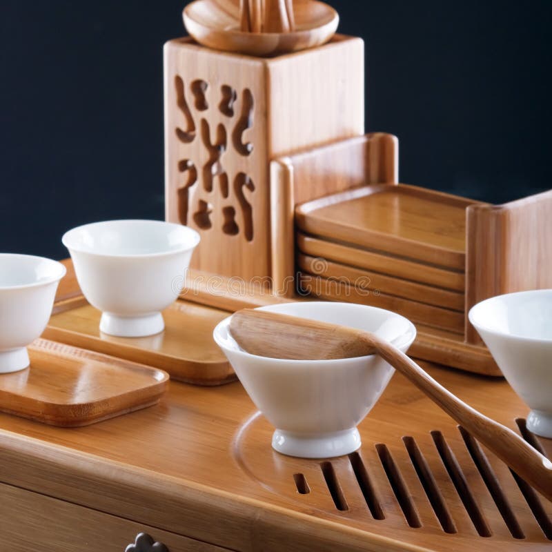 Table for tea ceremony stock image. Image of asian, decor 11327189