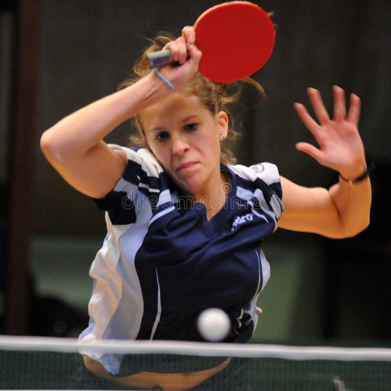 Table tennis action editorial image. Image of person 11883245