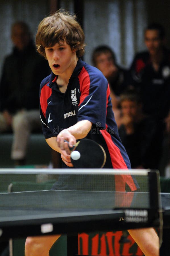 Table tennis action editorial stock image. Image of paddle 14446344