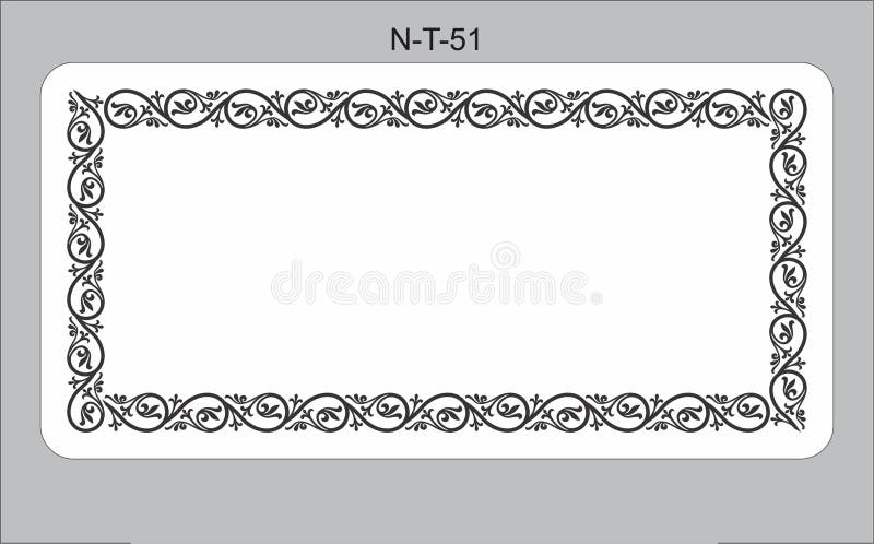 Table Top Glass Design Vector CDR stock illustration