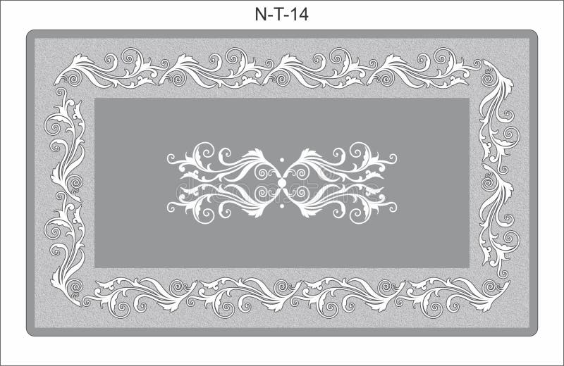 Table Top Glass Design Vector CDR vector illustration