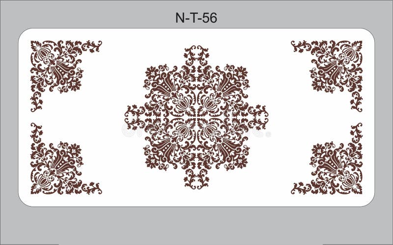 Table Top Glass Design Vector CDR vector illustration