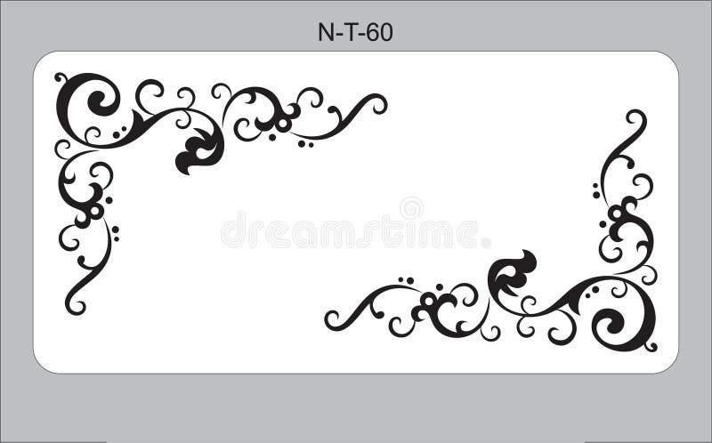 Table Top Glass Design Vector CDR vector illustration