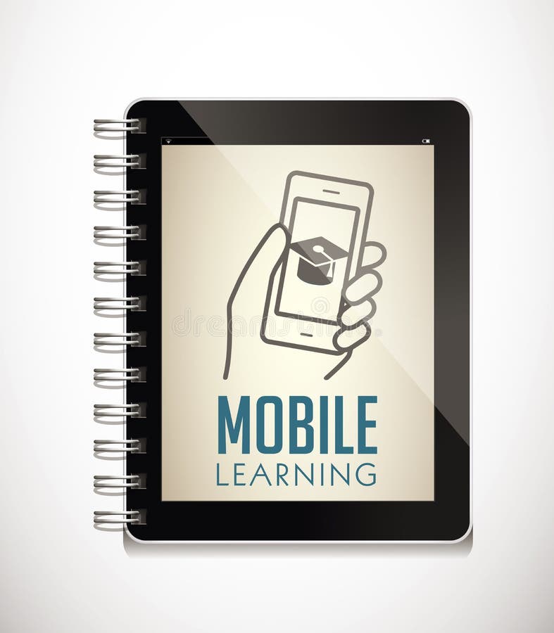 Tablet as electronic book royalty free illustration Tablet as electronic book royalty free illustration
