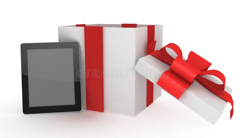 Tablet computer with present