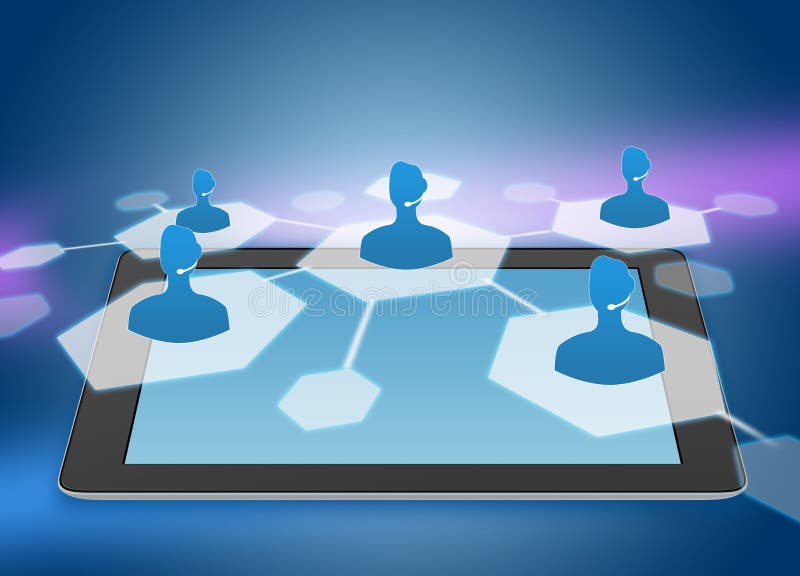 Tablet Icons Girls Headphones Stock Illustrations 1 Tablet Icons