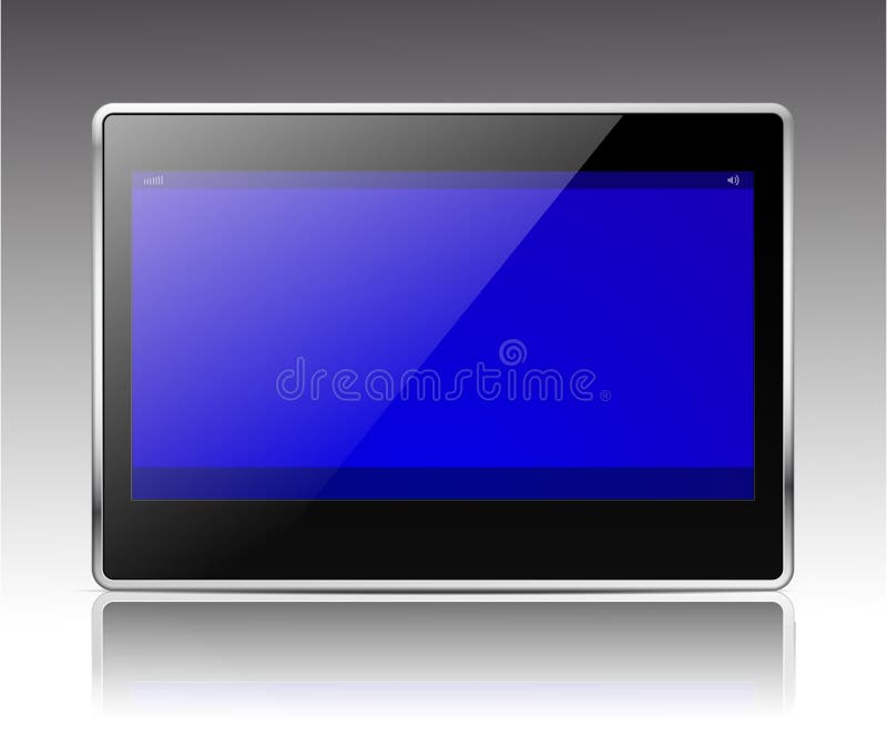 Tablet Pc Original Design Stock Vector Illustration of definition