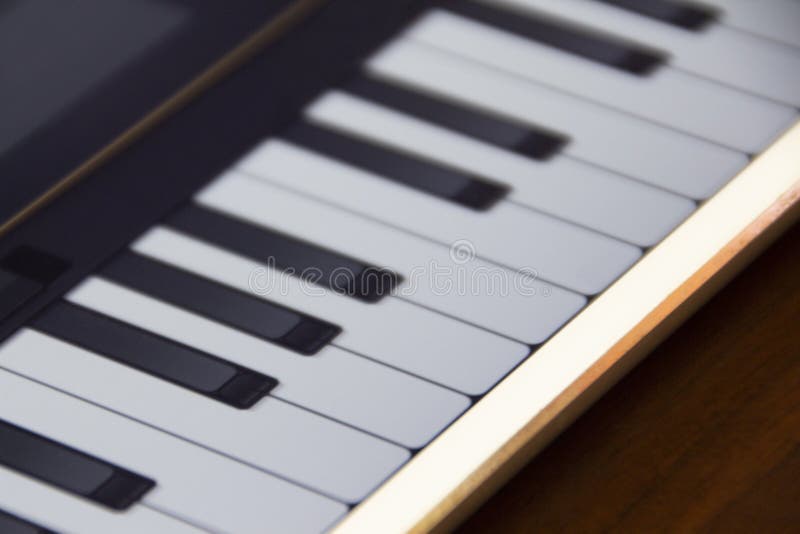 Virtual Piano Keyboard Stock Photo, Picture and Royalty Free Image