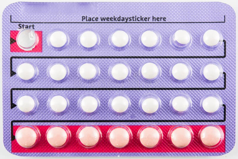 627 Birth Control Pill 2c Isolated Stock Photos Free & RoyaltyFree