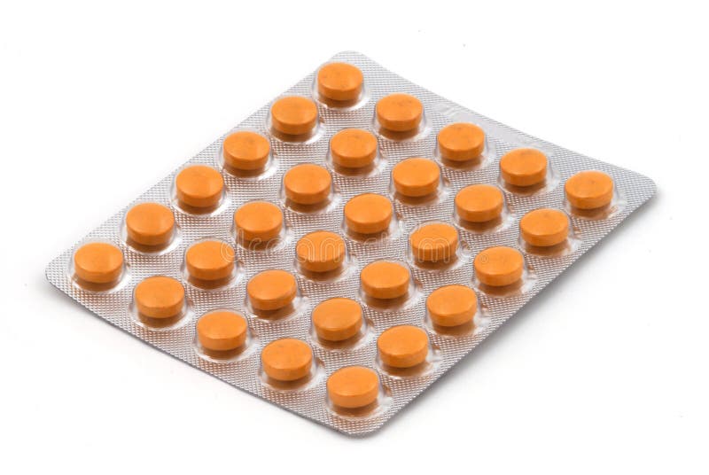 Tablets In The Blister Pack Stock Image Image of health, silver 8672573