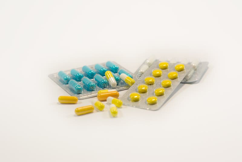 Tablets and Capsules in the Set Stock Image Image of drug, healthcare