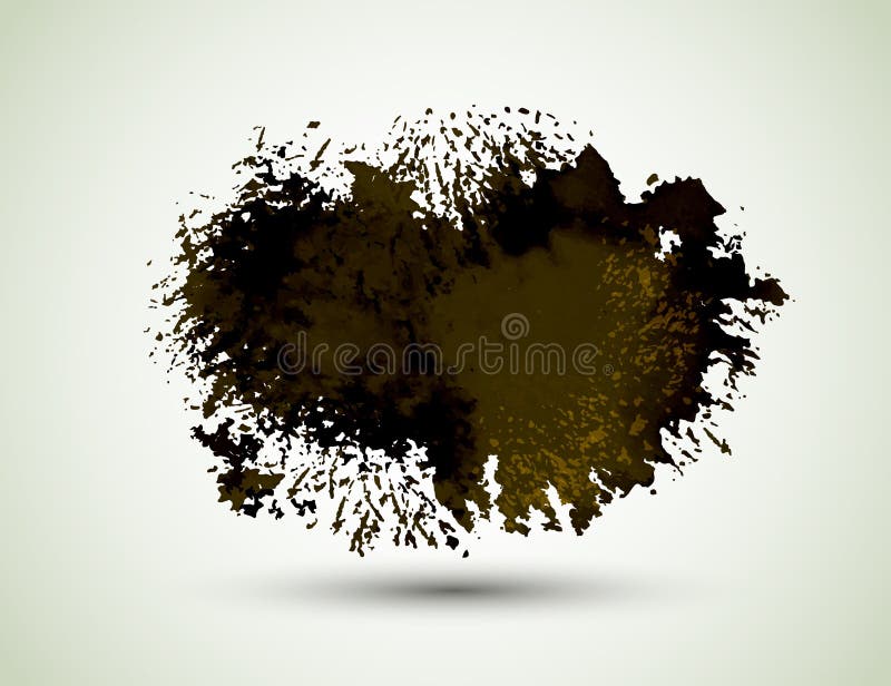 Tache artistique illustration de vecteur Tache artistique illustration de vecteur