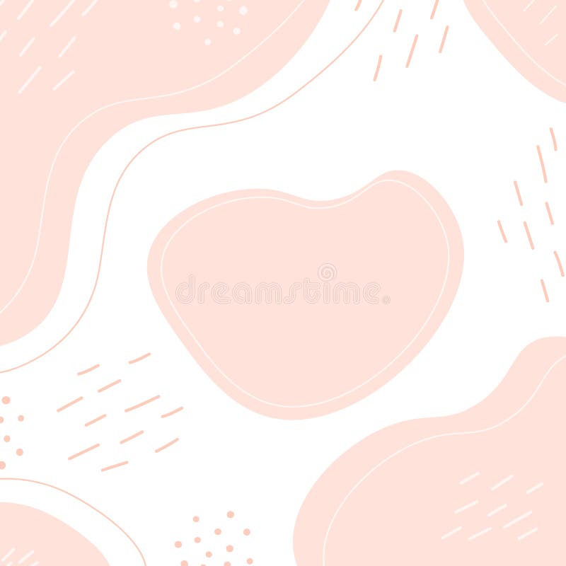 Taches abstraites avec des points et des écoutilles tracer une texture d'arrière-plan dans l'idée modèle de pêche douce tendance illustration libre de droits