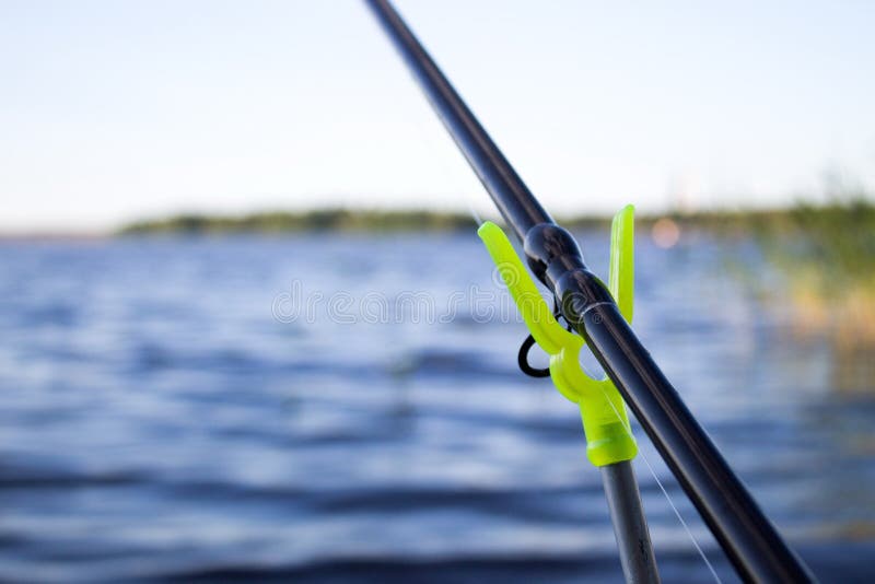 Tackle for Bottom Fishing on the Lake Stock Photo Image of fish