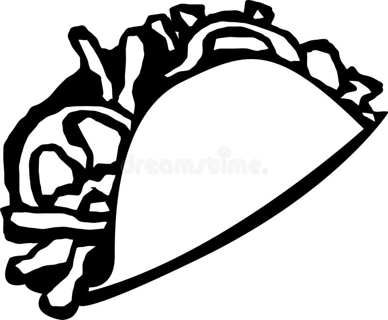 Taco Vector Illustration Royalty Free Stock Photos - Image: 1519608