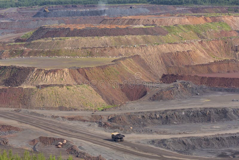 Taconite Open Pit Mine a Scenic View Stock Photo Image of tourism, excavate 155133584