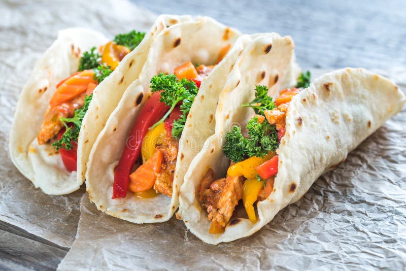 Tacos De Pollo Picante Tacos De Pollo Picante