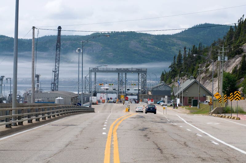 Tadoussac â€“ Baie-Sainte-Catherine Quebec Road to the Ferry