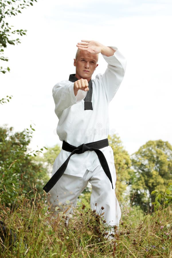 Weapon Karate with Bo (=Stick) Editorial Photo - Image of weapon, germany:  20651191