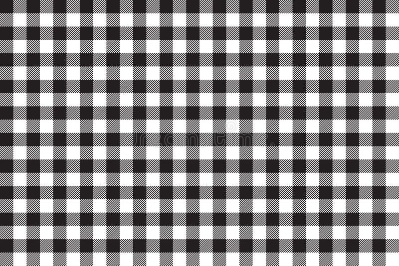 Tafelkleed zwart naadloos patroon als achtergrond