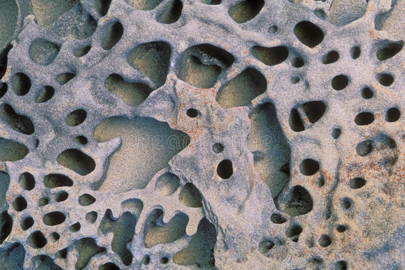 Tafoni, roccia esposta all'aria fotografia stock Tafoni, roccia esposta all'aria fotografia stock