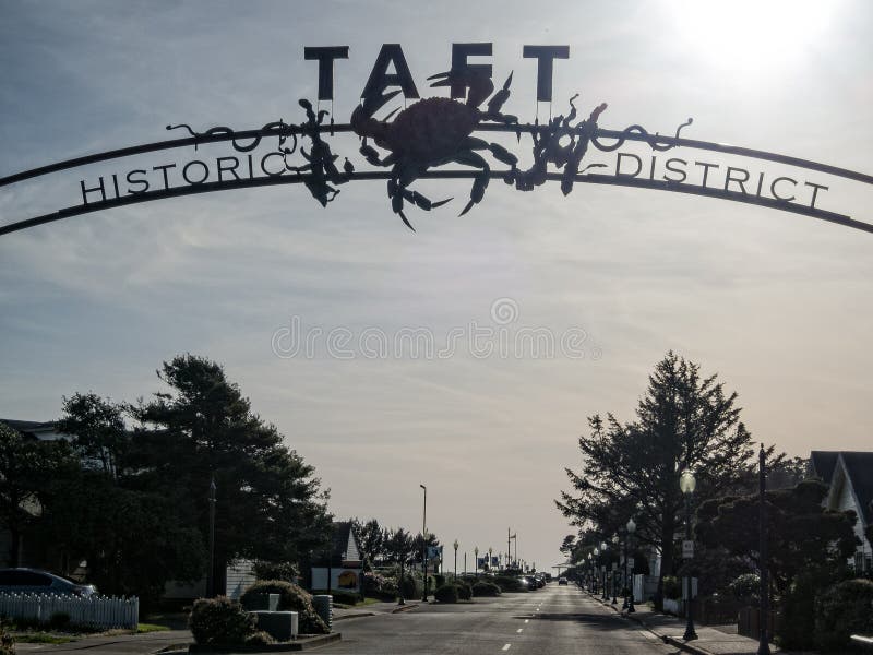 Taft Historical District stock image. Image of america 40845627