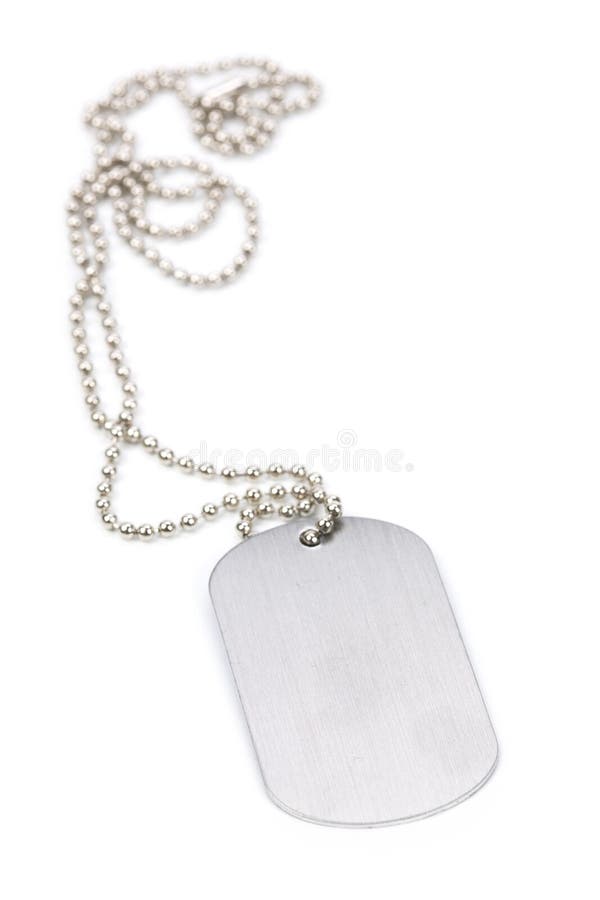 Tag da identidade foto de stock Tag da identidade foto de stock