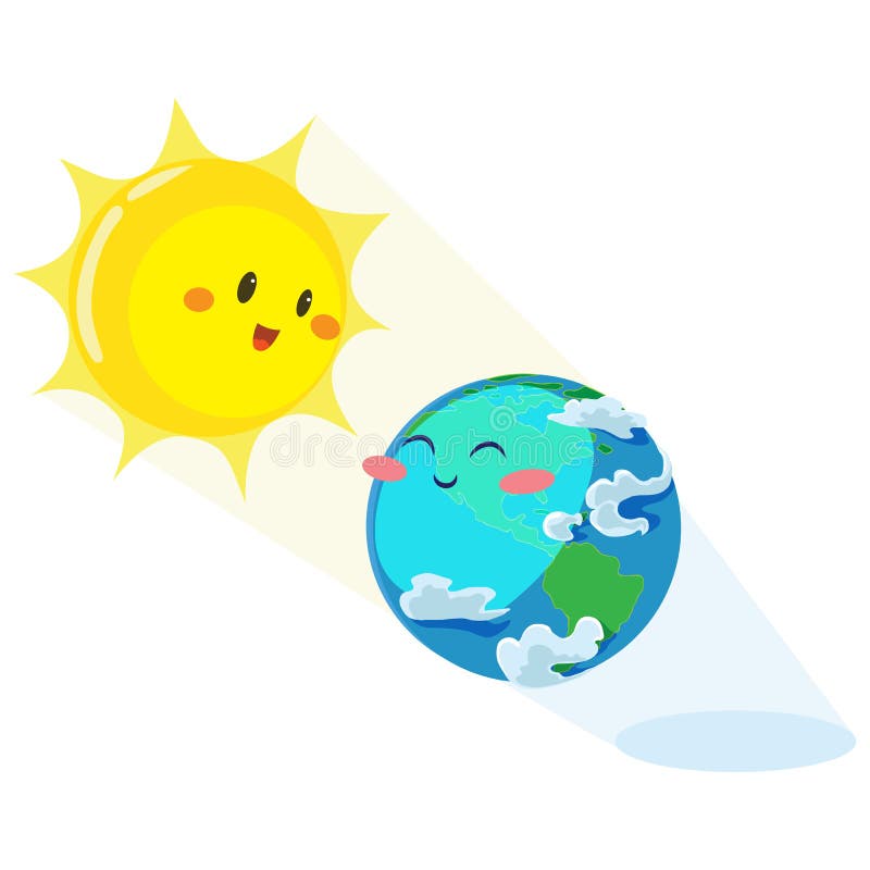 Tag der Erde, erhitzt glückliche Sonne Erde mit seinen gelben warmen Strahlen, Ökologiekonzept der Liebe die Welt-, Grüne und Bla lizenzfreie abbildung Tag der Erde, erhitzt glückliche Sonne Erde mit seinen gelben warmen Strahlen, Ökologiekonzept der Liebe die Welt-, Grüne und Bla lizenzfreie abbildung