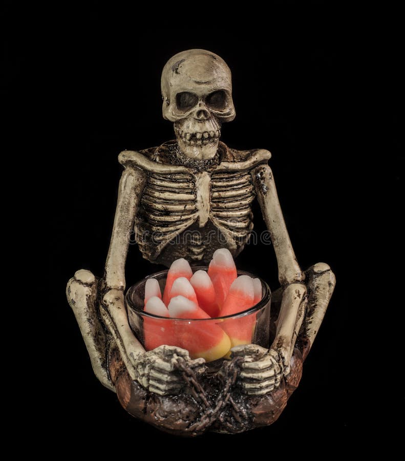 Tag des toten Skeleton Angebots lizenzfreies stockbild Tag des toten Skeleton Angebots lizenzfreies stockbild