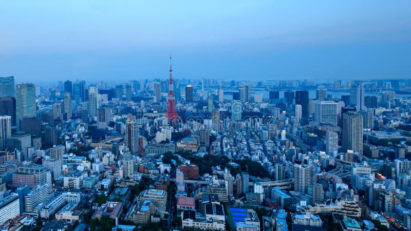 Tag 4K zur Nacht Timelapse von Tokyo-Stadt, Japan