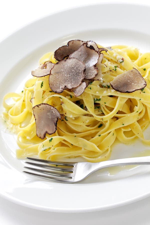 Italian pasta dish on a white background. Italian pasta dish on a white background