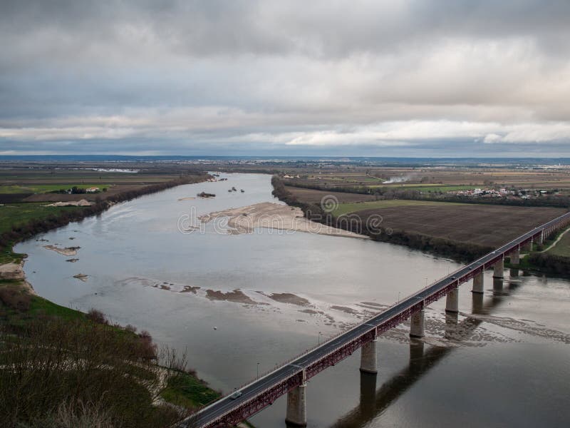 Tagus river by Santarem