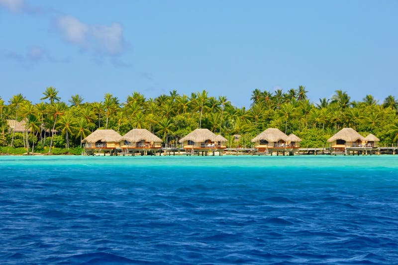 Tahaa, Franse polynesia stock afbeelding Tahaa, Franse polynesia stock afbeelding