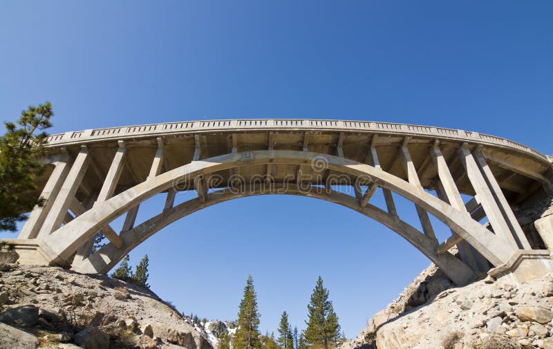 Tahoe Rainbow Bridge stock photo. Image of lake, interstate 24799416