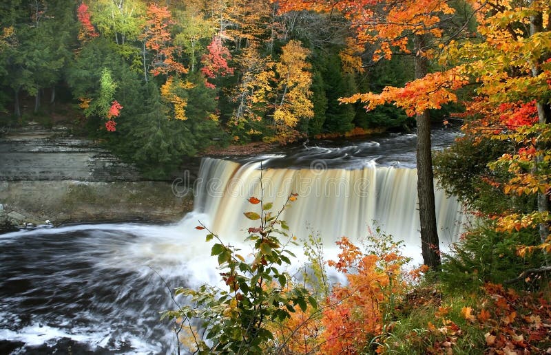 Tahquamenon Water Falls