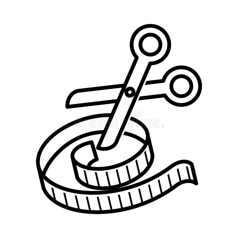 Tailor Made Icon, Vector Illustration Stock Vector Illustration of