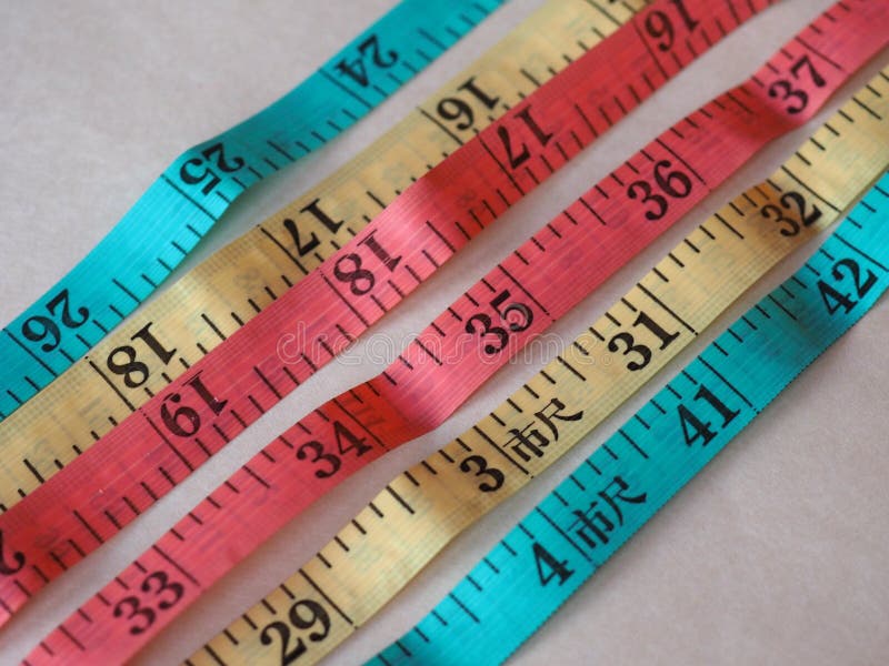 Tailor Tape Ruler in Cun (Chinese Inch) Stock Image - Image of british,  measure: 106394877