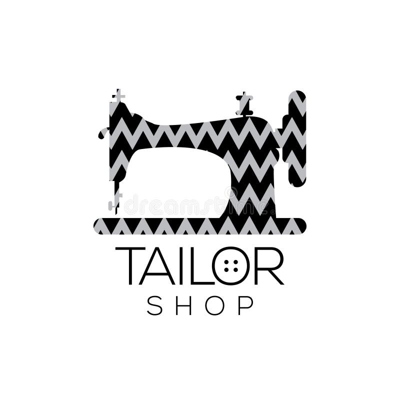 Tailor Vector Logo. Clothing Company Emblem Stock Vector - Illustration ...