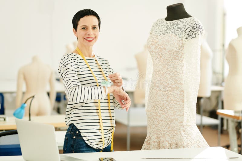 Tailor at work stock image. Image of occupation, elegant - 140895997