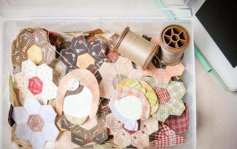 Tailoring Hobby Accessories. Sewing Craft Kit Stock Photo Image of