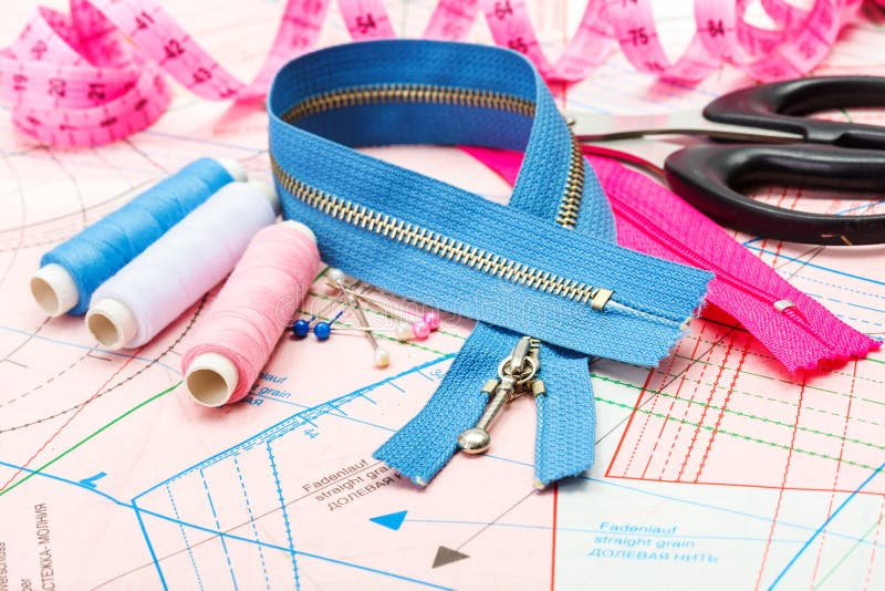 Tailoring Tools and Accessories Stock Image Image of tailoring