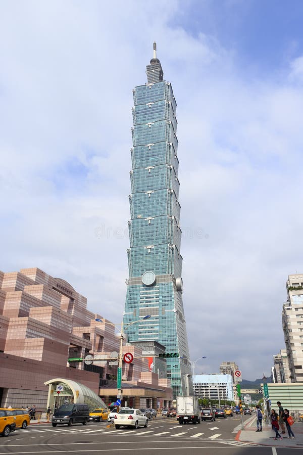 The taipei 101 building