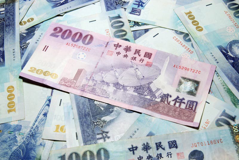 Taiwan currency.