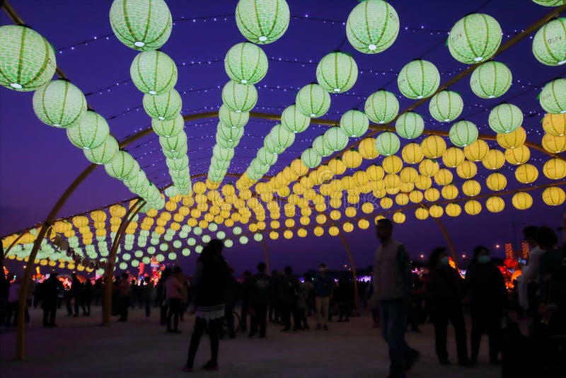 Taiwan Lantern Festival 2017 Editorial Photography Image of holiday