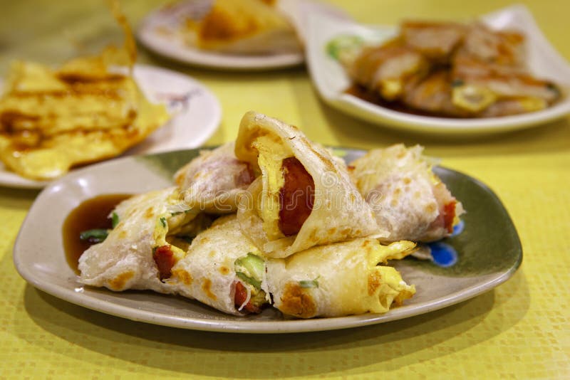 Taiwan, Like it Very Much, Delicious, Breakfast, Ham and Vegetable