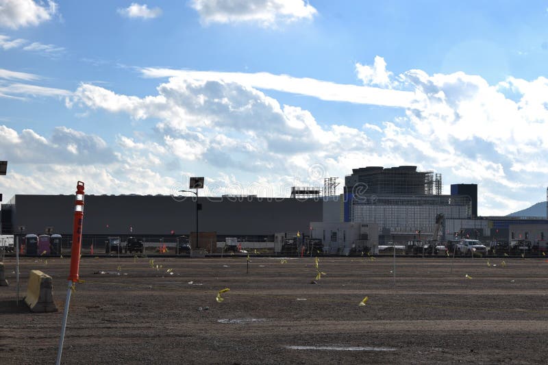 Taiwan Semiconductor Factory in Phoenix Arizona Editorial Photography