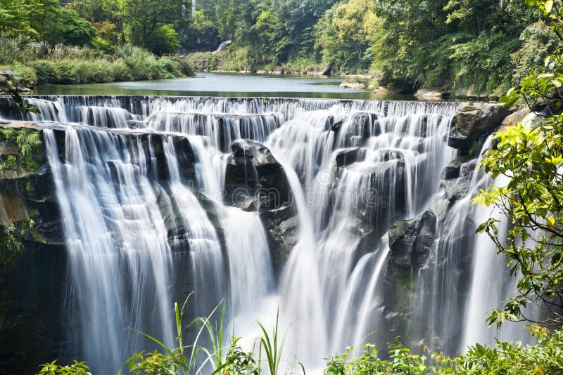 Taiwan Shifen waterfall