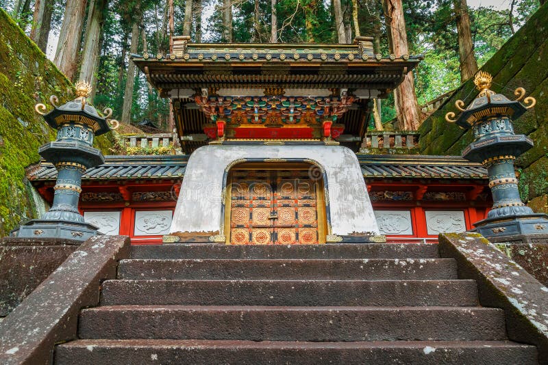 Taiyuinbyo Schrein In Nikko Japan Stockbild Bild Von Architektur Shinto Taiyuinbyo Schrein In Nikko Japan Stockbild Bild Von Architektur Shinto